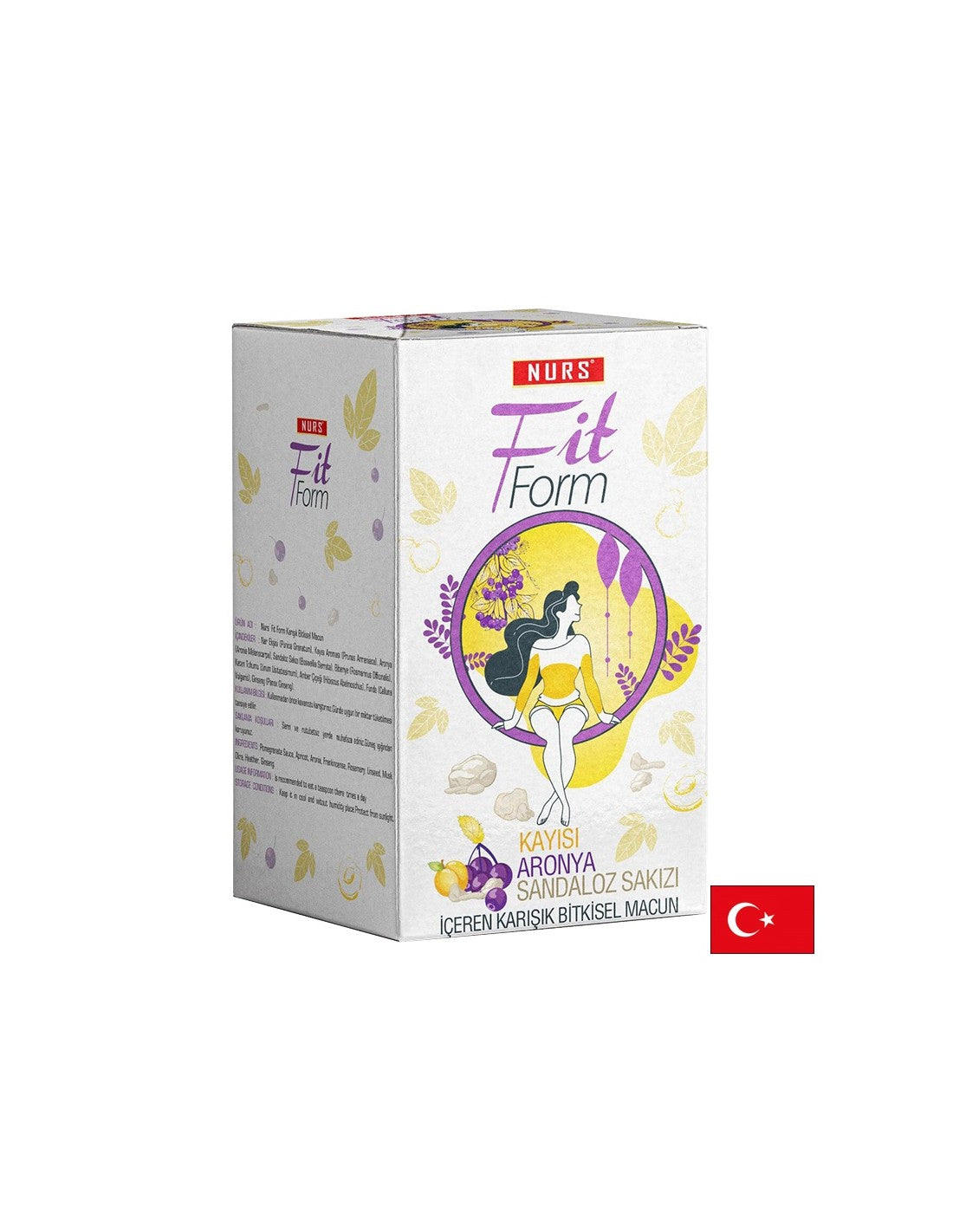 Βοτανικά πάστα αδυνάτισμα με βερίκοκο, Αρονία και Boswellia, 400 g