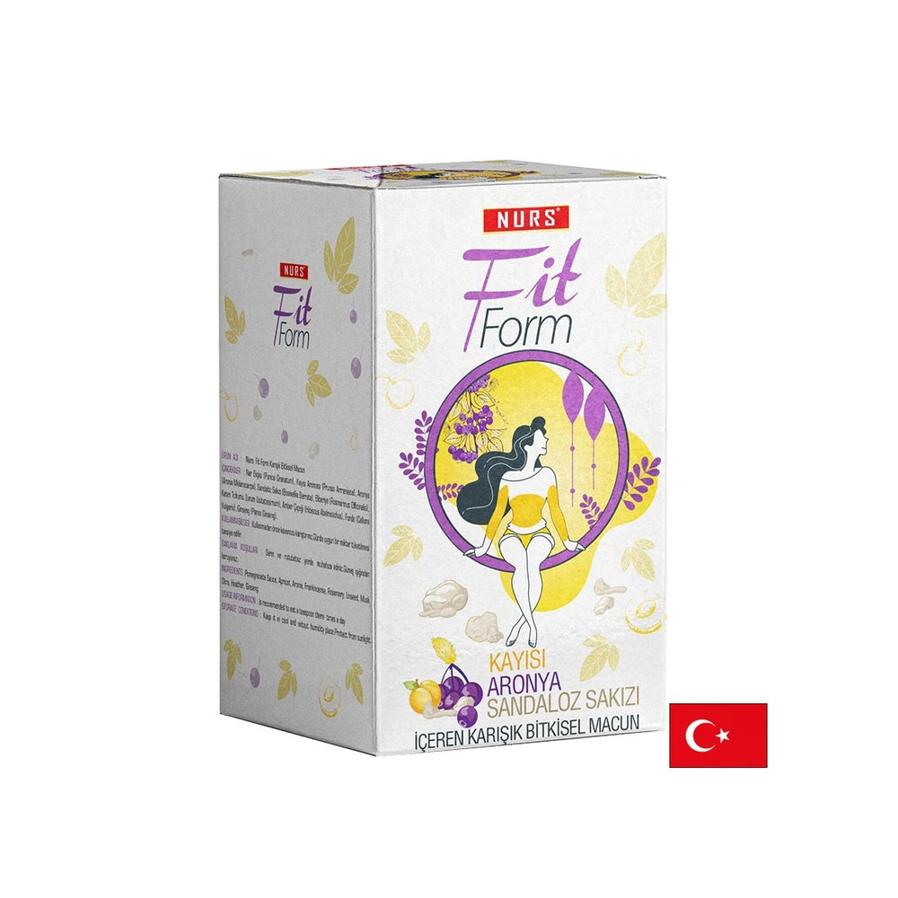 Βοτανικά πάστα αδυνάτισμα με βερίκοκο, Αρονία και Boswellia, 400 g