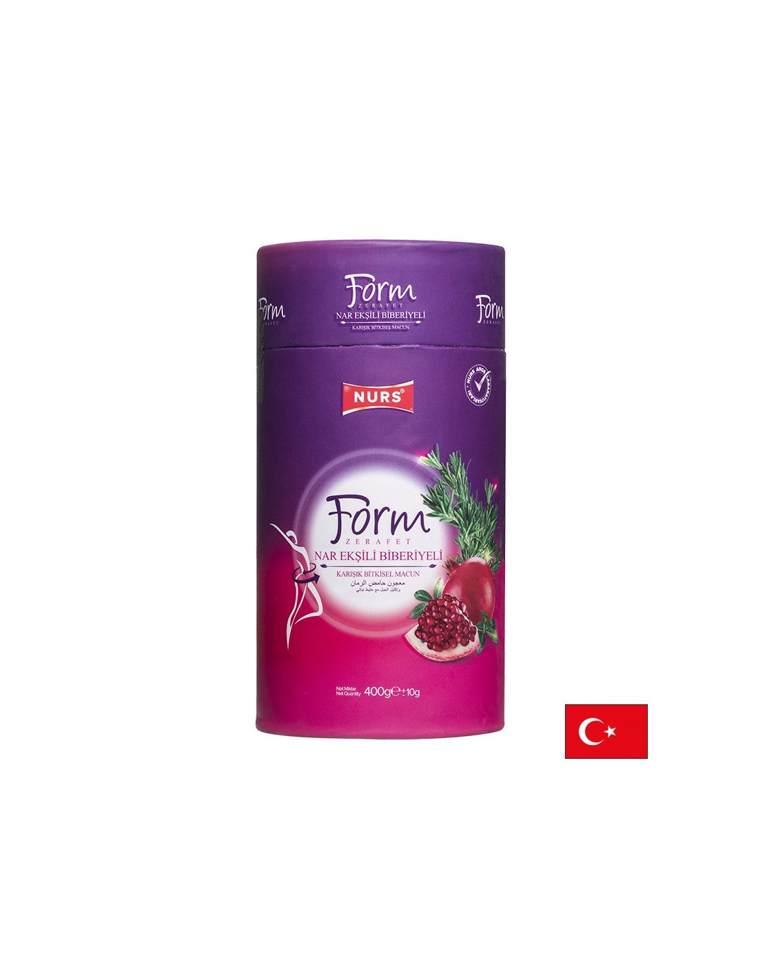 Φυτική πάστα αδυνάτισμα με δεντρολίβανο και ρόδι, 400 g