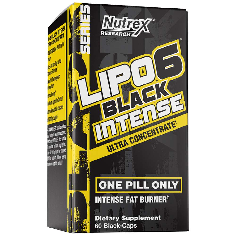 Lipo 6 Black/Intense/Ultra Concentrate - 60 κάψουλες