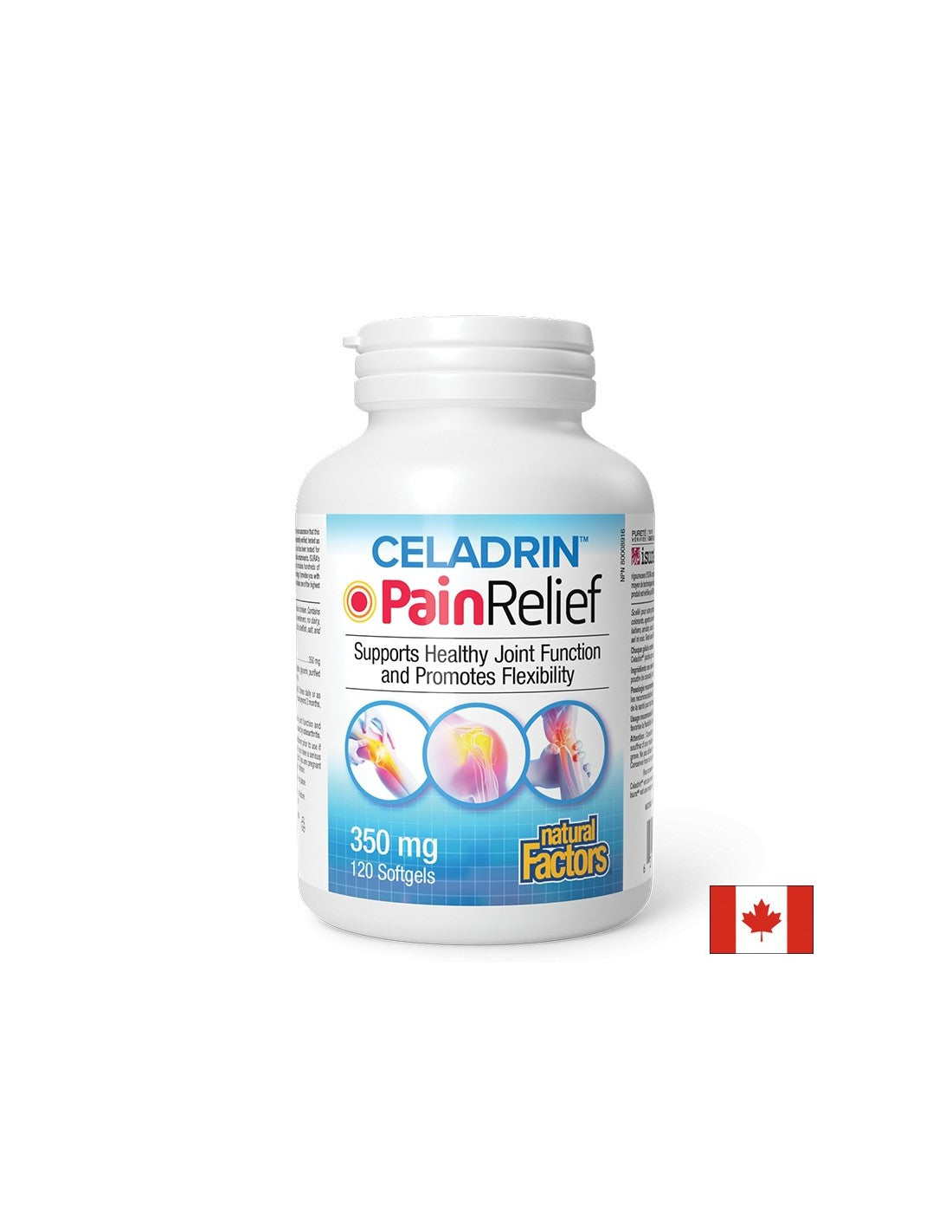 Joint pain - Celadrin, 120 softgel capsules Natural Factors - Nutra Best Europe