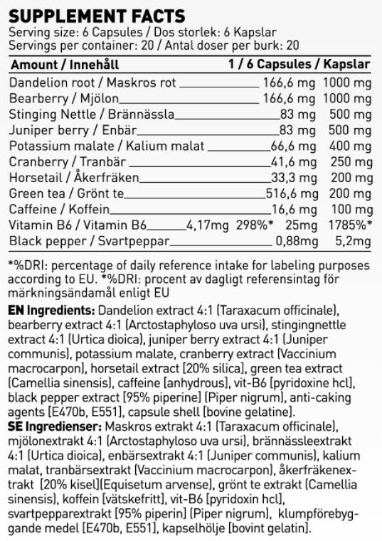 Καθαρίστε και ισορροπία - 120 κάψουλες