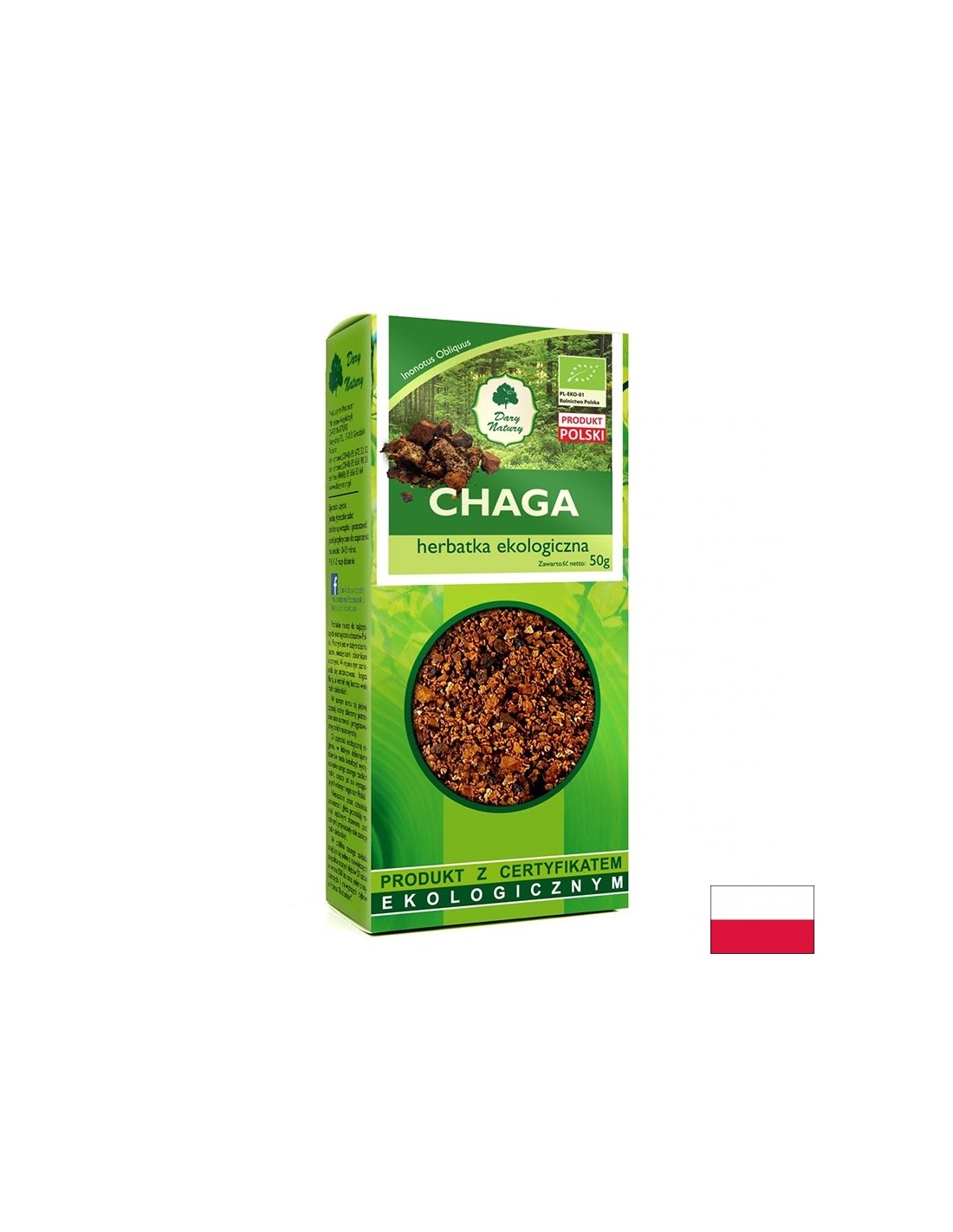 Chaga Bio, σκόνη 50 g