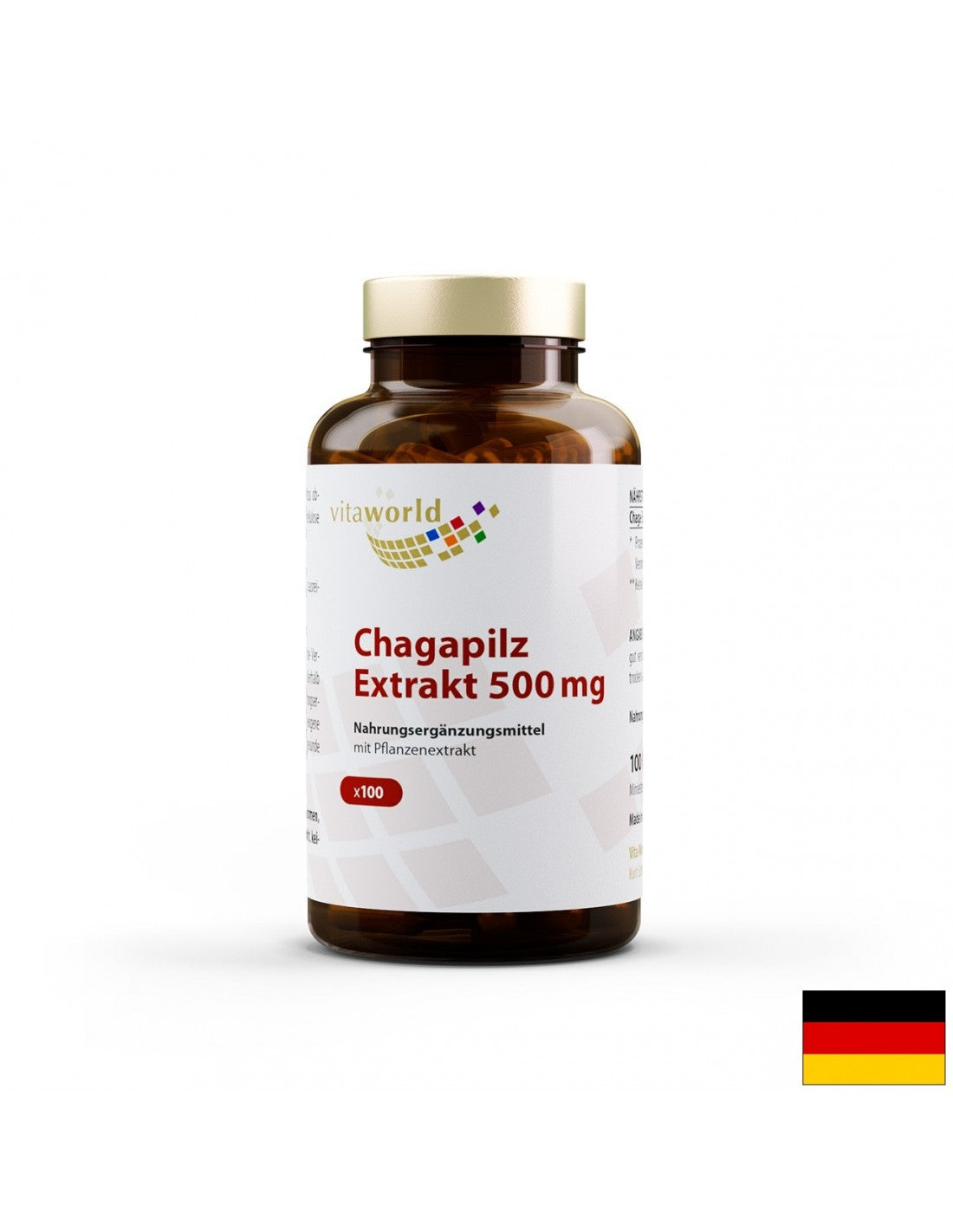 Chagapilz extrakt/chaga 500 mg, 100 κάψουλες