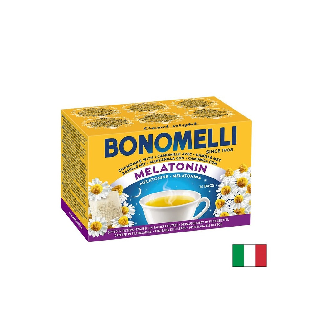 Τσάι χαμομήλι, μελατονίνη και μαγνήσιο - ειρηνικός έλεγχος ύπνου και στρες, 14 σακούλες φίλτρων