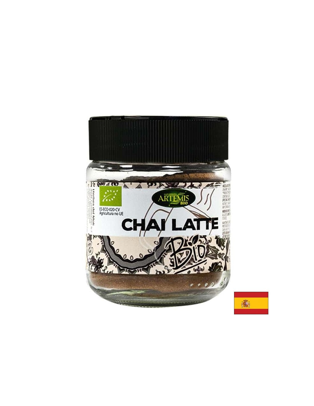 Για ποτά αρωματισμού - Herbal Mixture Chai Latte - με κανέλα, τζίντζερ και άλλα βιολογικά μπαχαρικά, 60 g, σκόνη