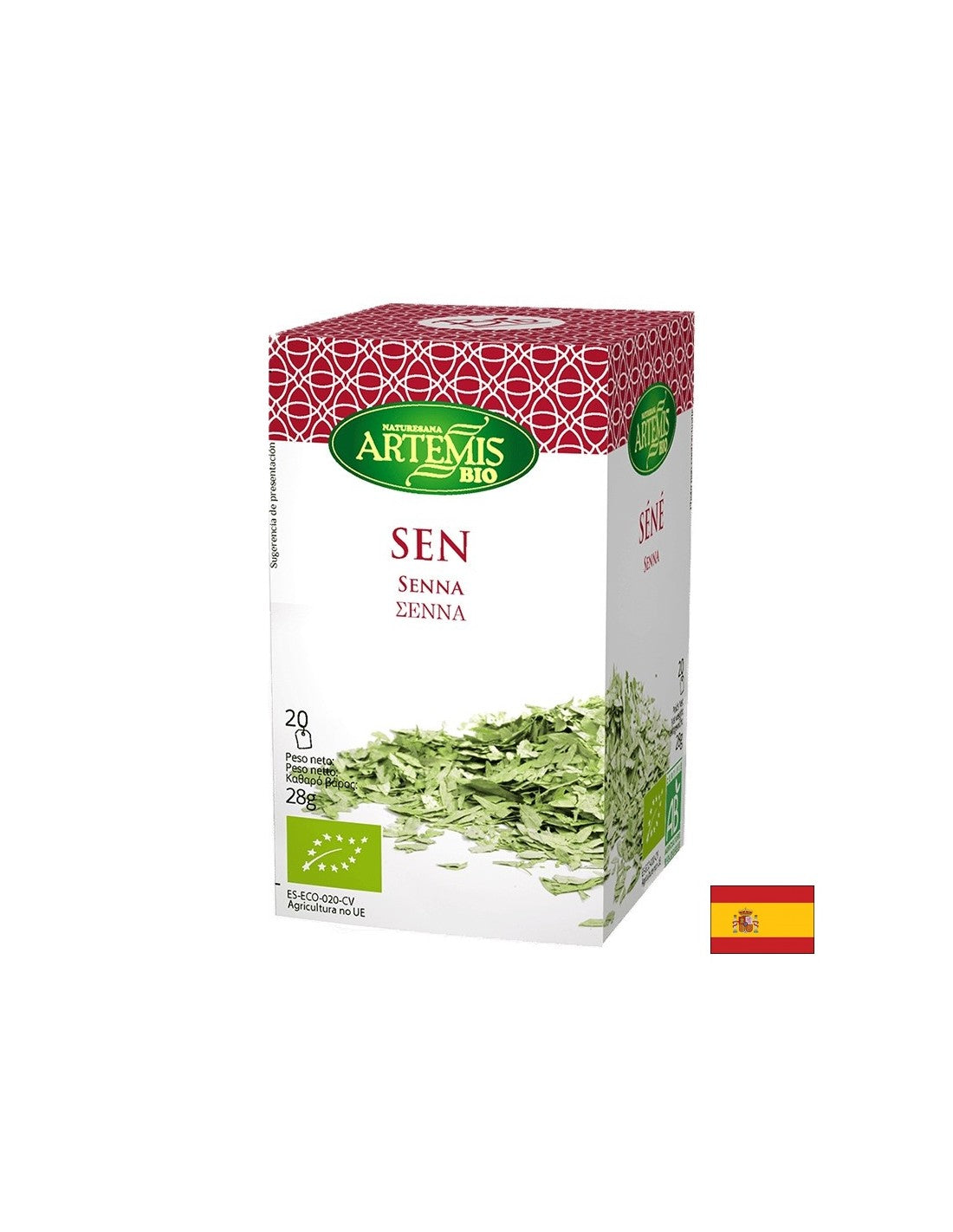 Bio Senna Tea (φύλλο), 20 σακούλες φίλτρων