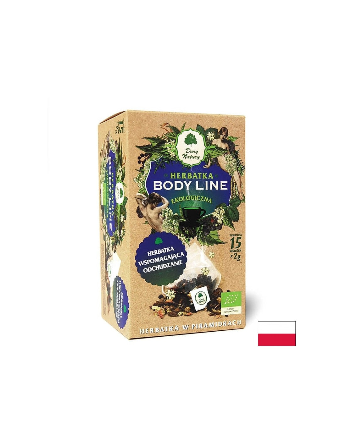 Οργανικό τσάι αδυνατίσματος, 15 πακέτα