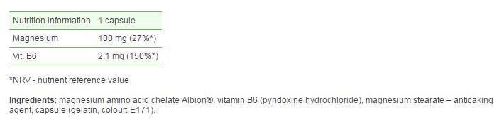 Chela Mag B6 - 30 κάψουλες