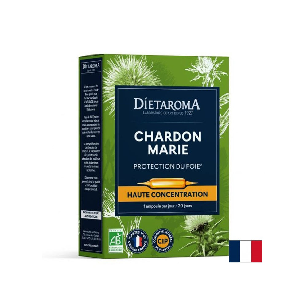 Το ήπαρ και η χολή - γάλα Thistle, 20 αμπούλες κατανάλωσης