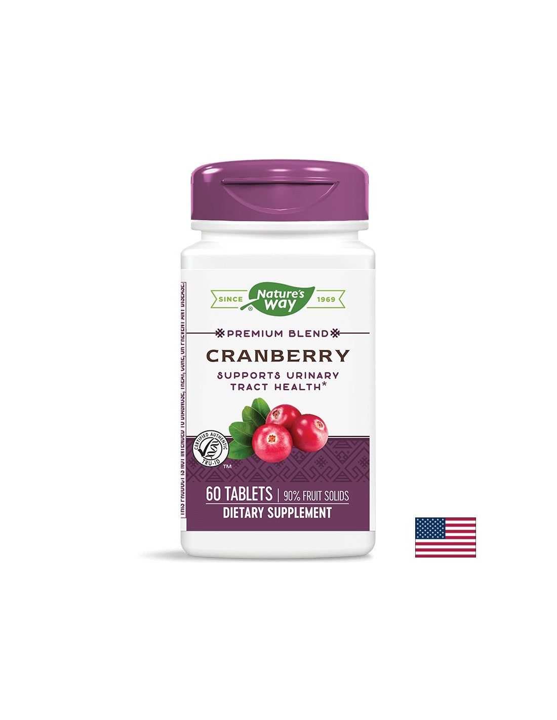 Cranberry τυποποιημένα 430 mg - 60 δισκία