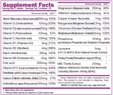 Strong Man AM/PM Formula 2x60 δισκία