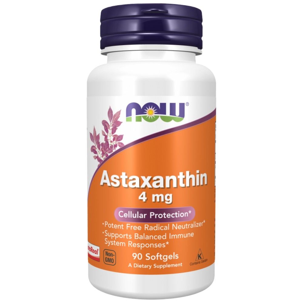Astaxanthin 4 mg - 90 κάψουλες γέλης