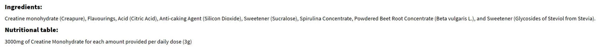 Creatine Creapure® - 300 γραμμάρια