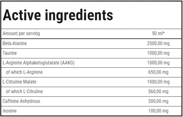 Boogieman Shot | Προ -προπόνηση - 100 ml