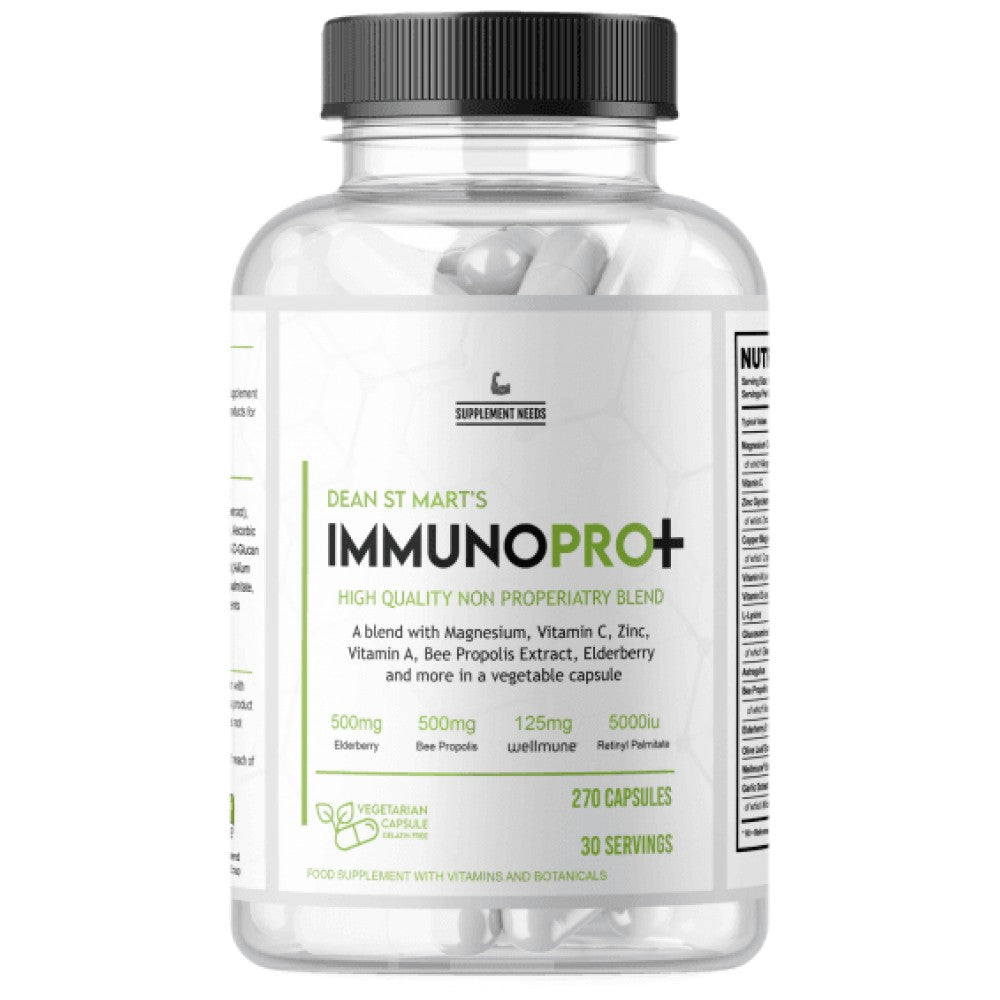 Immunopro+ | με κάψουλες Astragalus και Elderberry 270