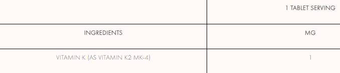 Βιταμίνη Κ2 MK -4 100 mcg - 120 δισκία