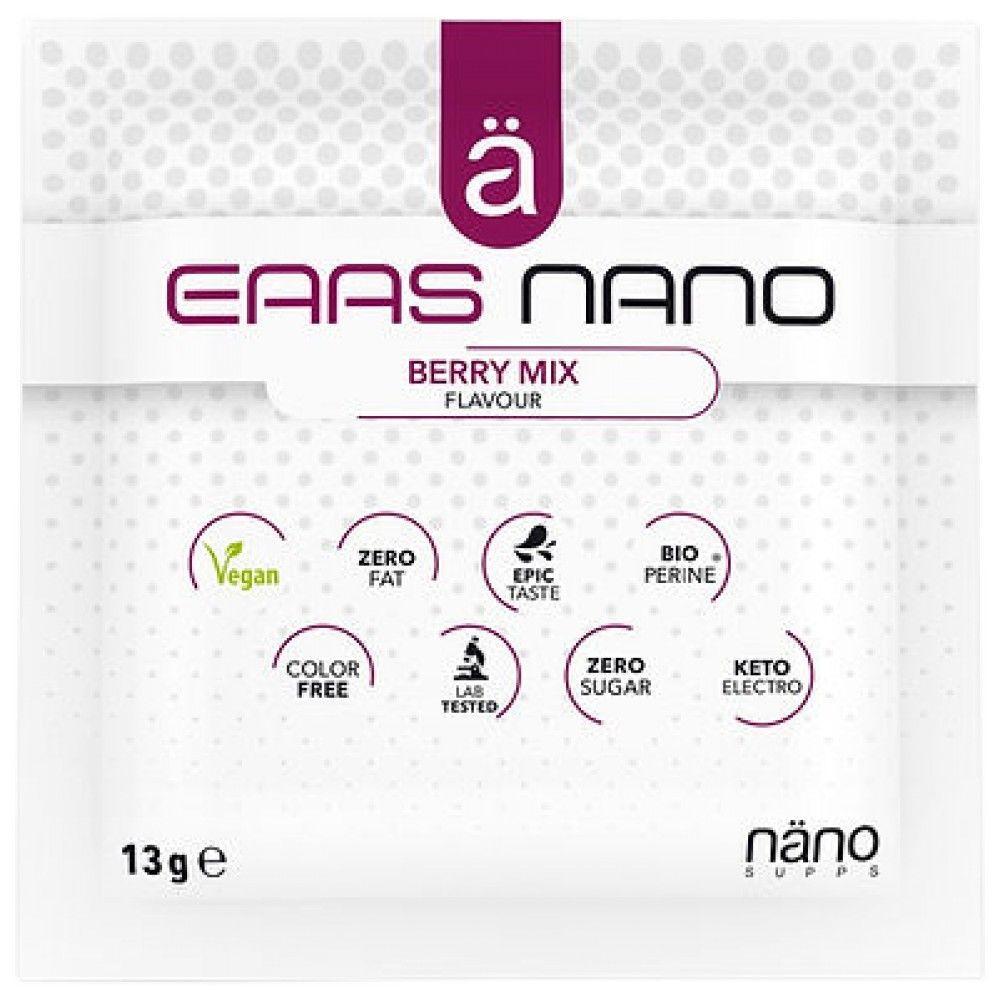 EAA Nano | Με ηλεκτρολύτες & Bioperine - 13 γραμμάρια
