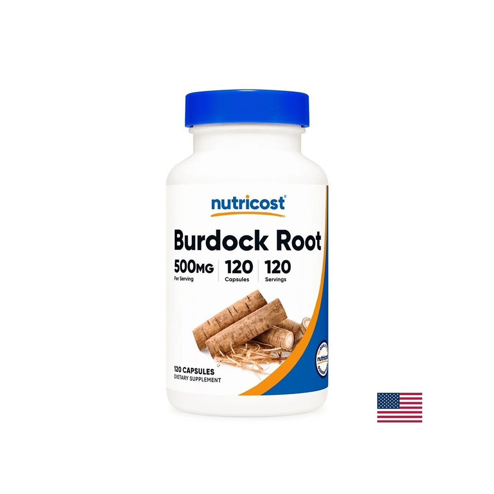 Αποτοξίνωση και ήπαρ - burdock (ρίζα), 500 mg x 120 κάψουλες