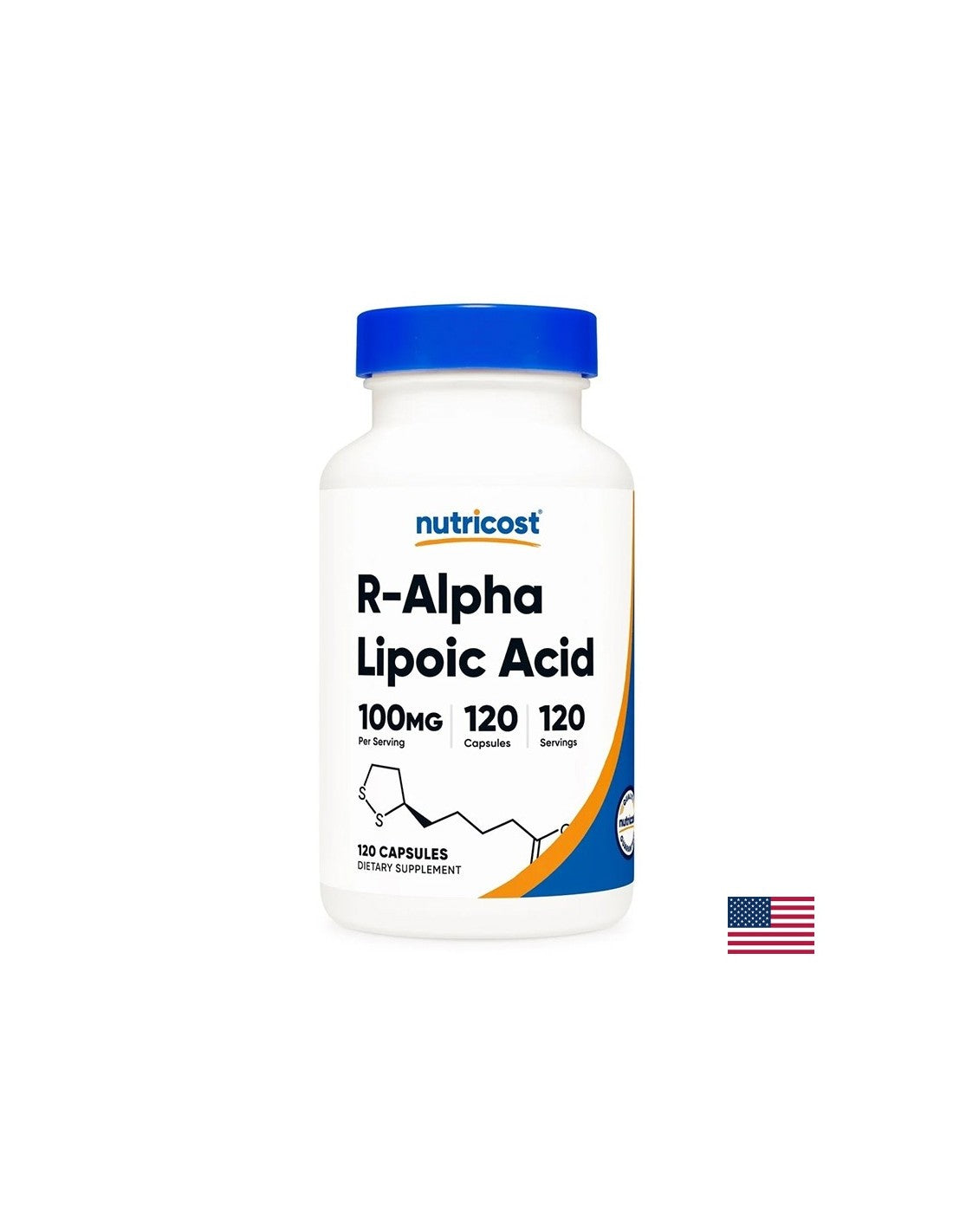 Διαβήτης και περιφερική νευροπάθεια-R-alpha-lipoic acid, 100 mg x 120 κάψουλες