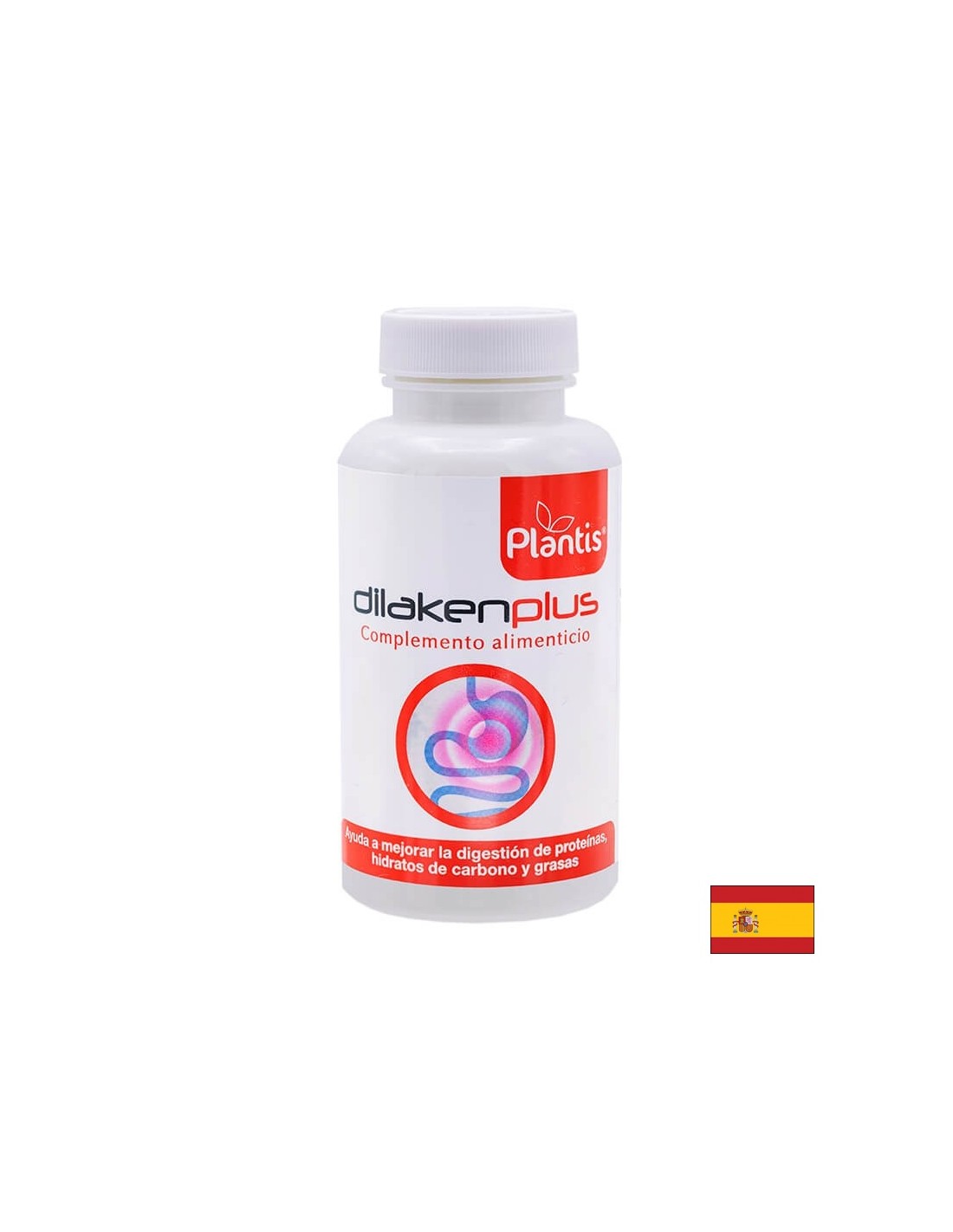 Dilakenplus Plantis® Πεπτικά ένζυμα - Γαστρεντερικός έλεγχος υγείας και φλεγμονής, 90 κάψουλες