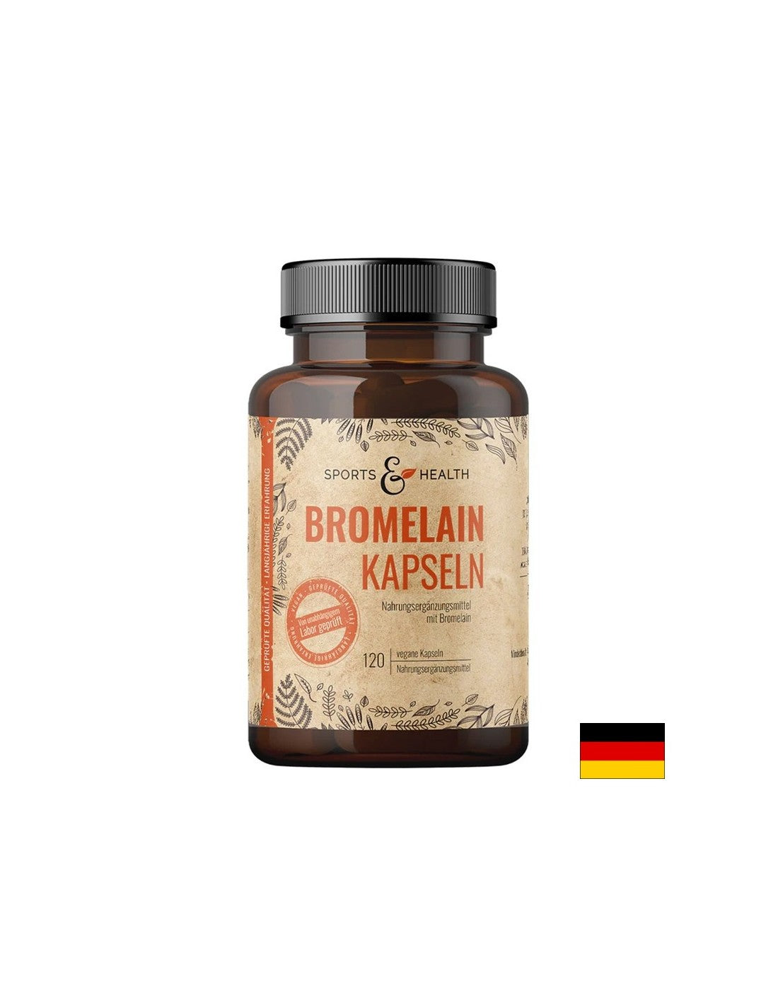 Καλή πέψη - Bromelain, 550 mg x 120 κάψουλες