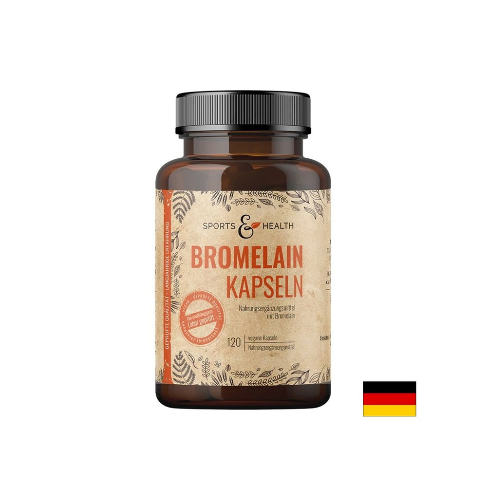 Καλή πέψη - Bromelain, 550 mg x 120 κάψουλες