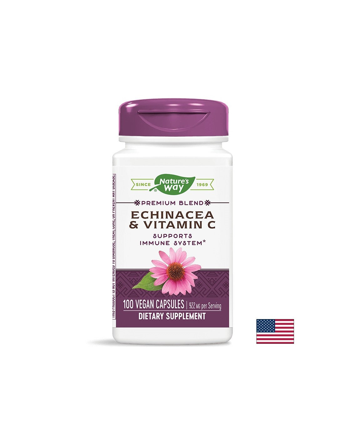 Echinacea & Vitamin C/ Echinacea & Vitamin C x 100 Capsules Nature