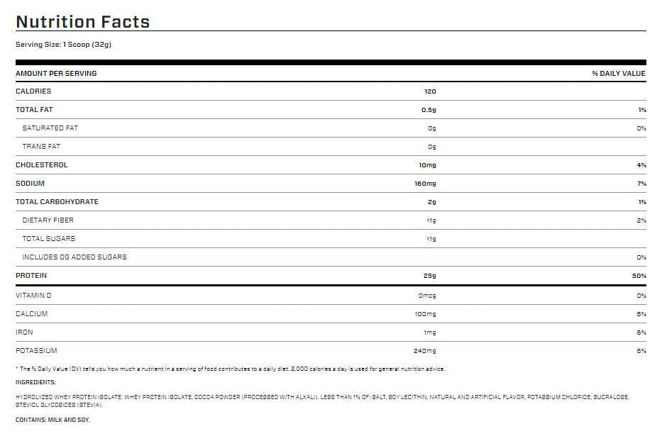 ISO 100 υδρολύονται - 2264 γραμμάρια