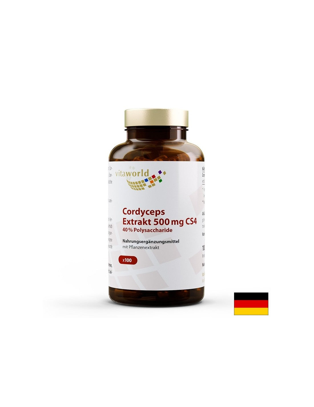 Ενέργεια και ανοσία - Cordyceps Extract, 100 κάψουλες