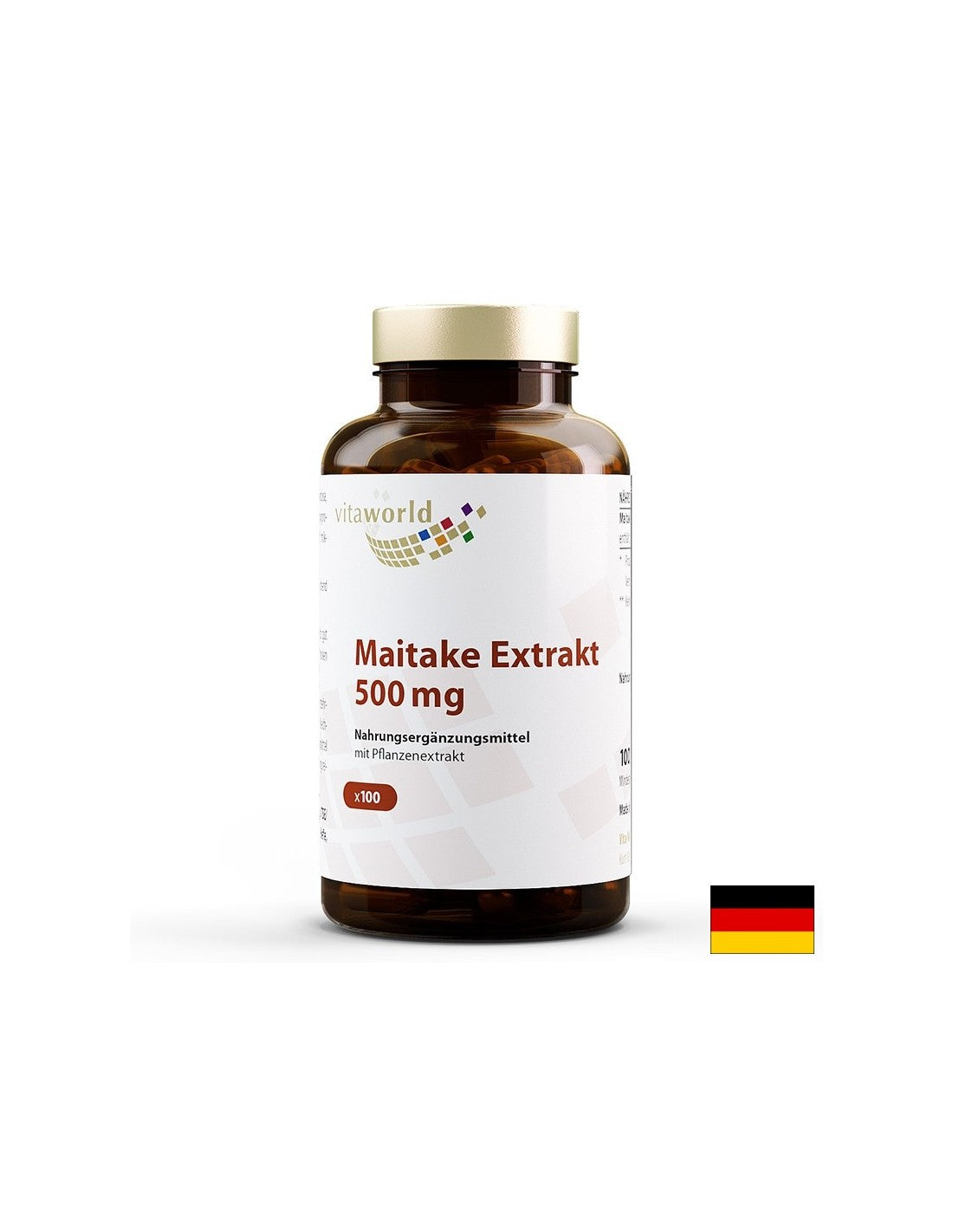 Ενέργεια και ανοσία - εκχύλισμα Maitake, 500 mg x 100 κάψουλες