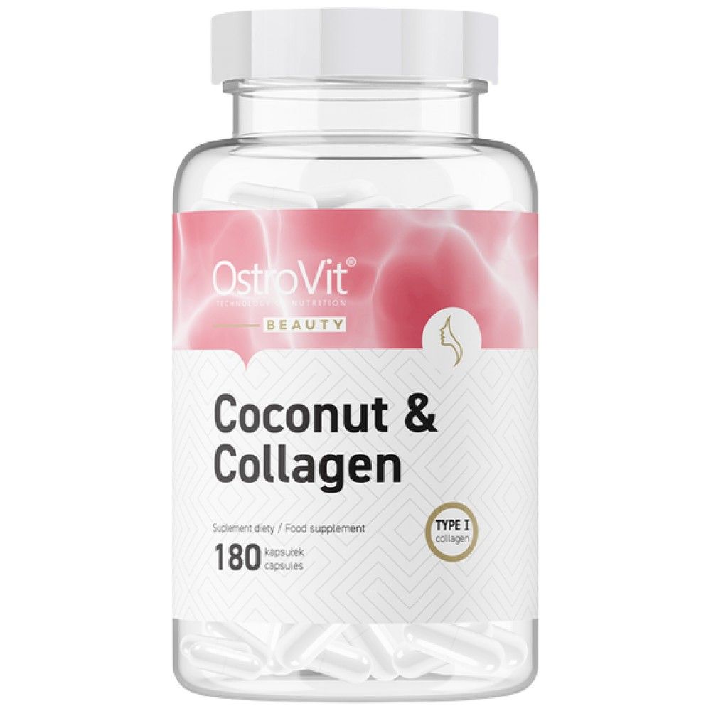 Καρύδα & κολλαγόνο | Marine Collagen with MCT - 90 capsules