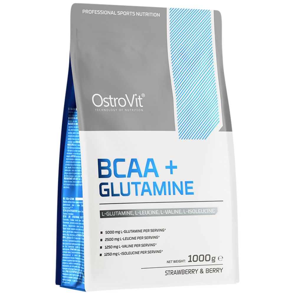 BCAA + σκόνη γλουταμίνης - 200 γραμμάρια