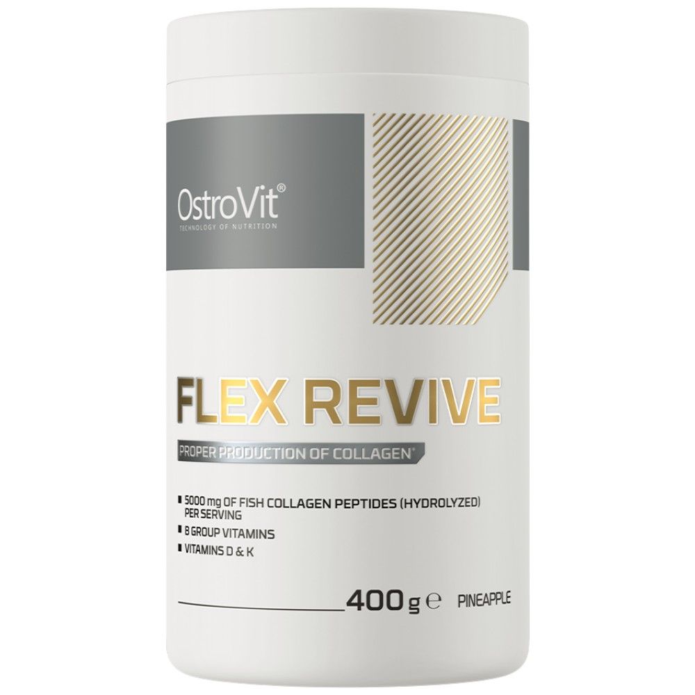 Flex Revive | with Fish Collagen, Boswellia & Rose Hips - 400 grams - Nutra Best Europe