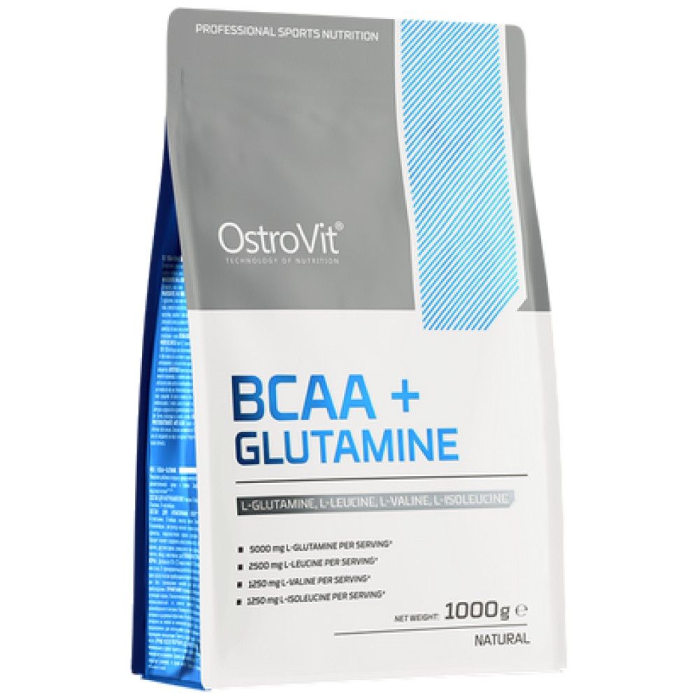 BCAA + σκόνη γλουταμίνης - 200 γραμμάρια