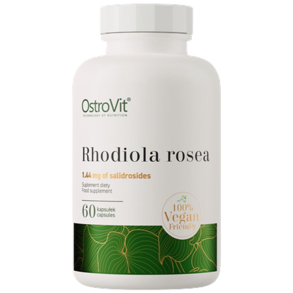 Rhodiola Rosea 144 mg | Vege - 60 κάψουλες