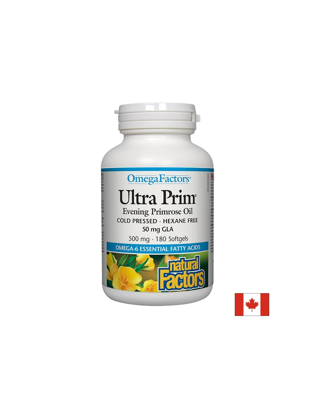 Ultra Prim Evening Primrose Oil 500 mg - 180 κάψουλες πηκτής