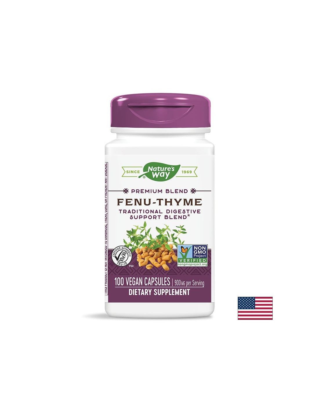 Fenu-thyme/fenugreek και Thyme x 100 Capsules Nature
