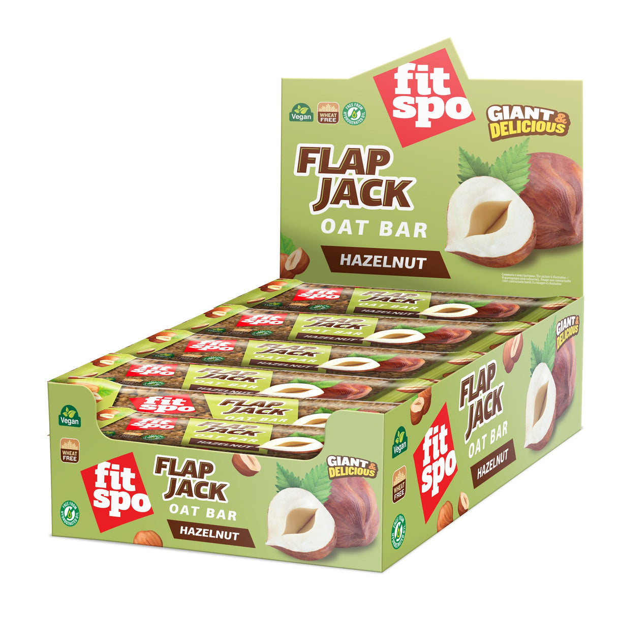 Flap Jack - Energy Oat Bar - 12 x 80 γραμμάρια