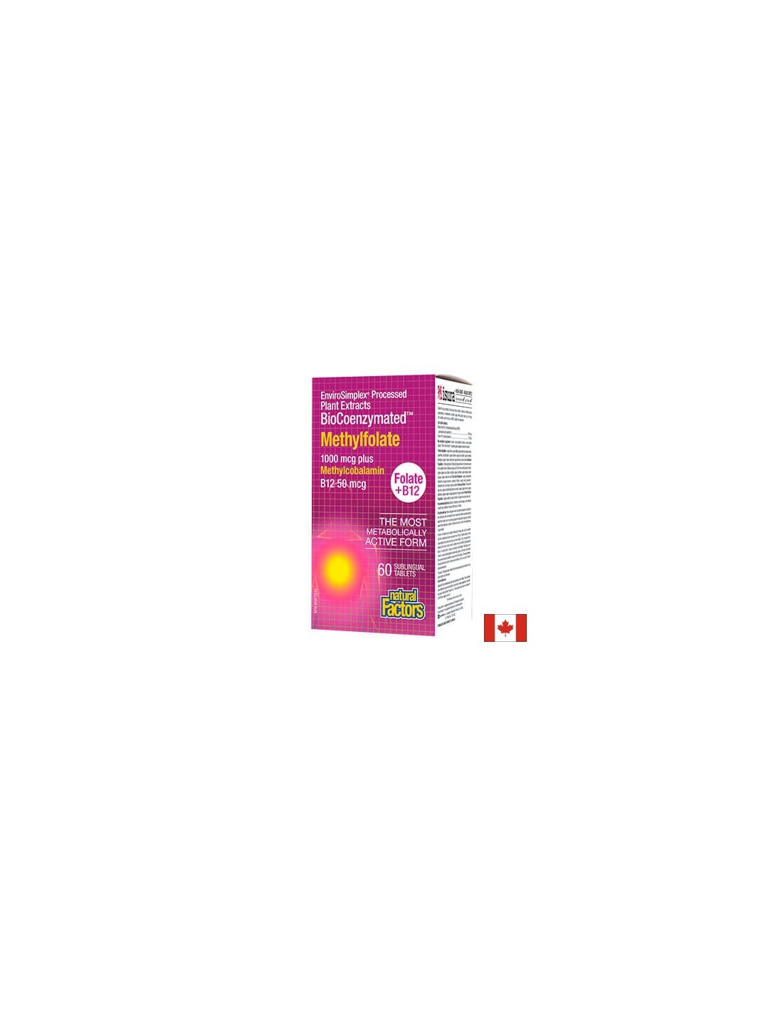 Μεθυλοφολικό 1000 mcg/50 mcg συν μεθυλοβαλαμίνη b12 - 60 δισκία