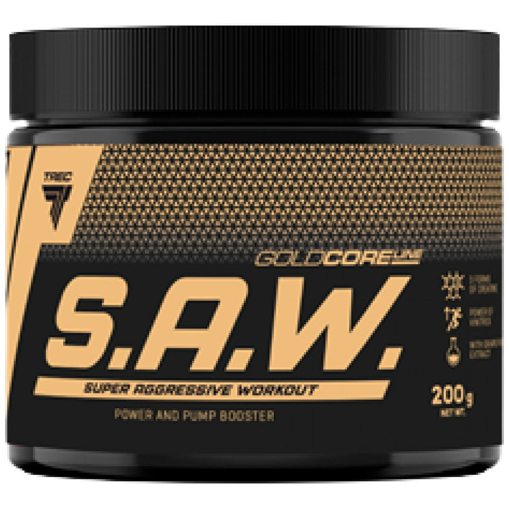 Χρυσός πυρήνας | SAW - Super Abside Pre -Workout 200 γραμμάρια
