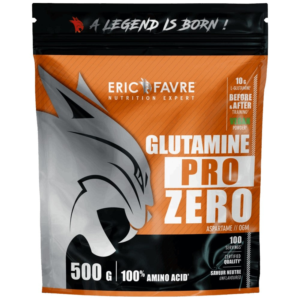 Glutamine Pro Zero | 100% καθαρό - 500 γραμμάρια