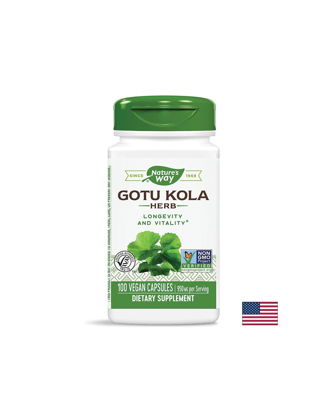 Gotu Kola 475 mg - 100 κάψουλες