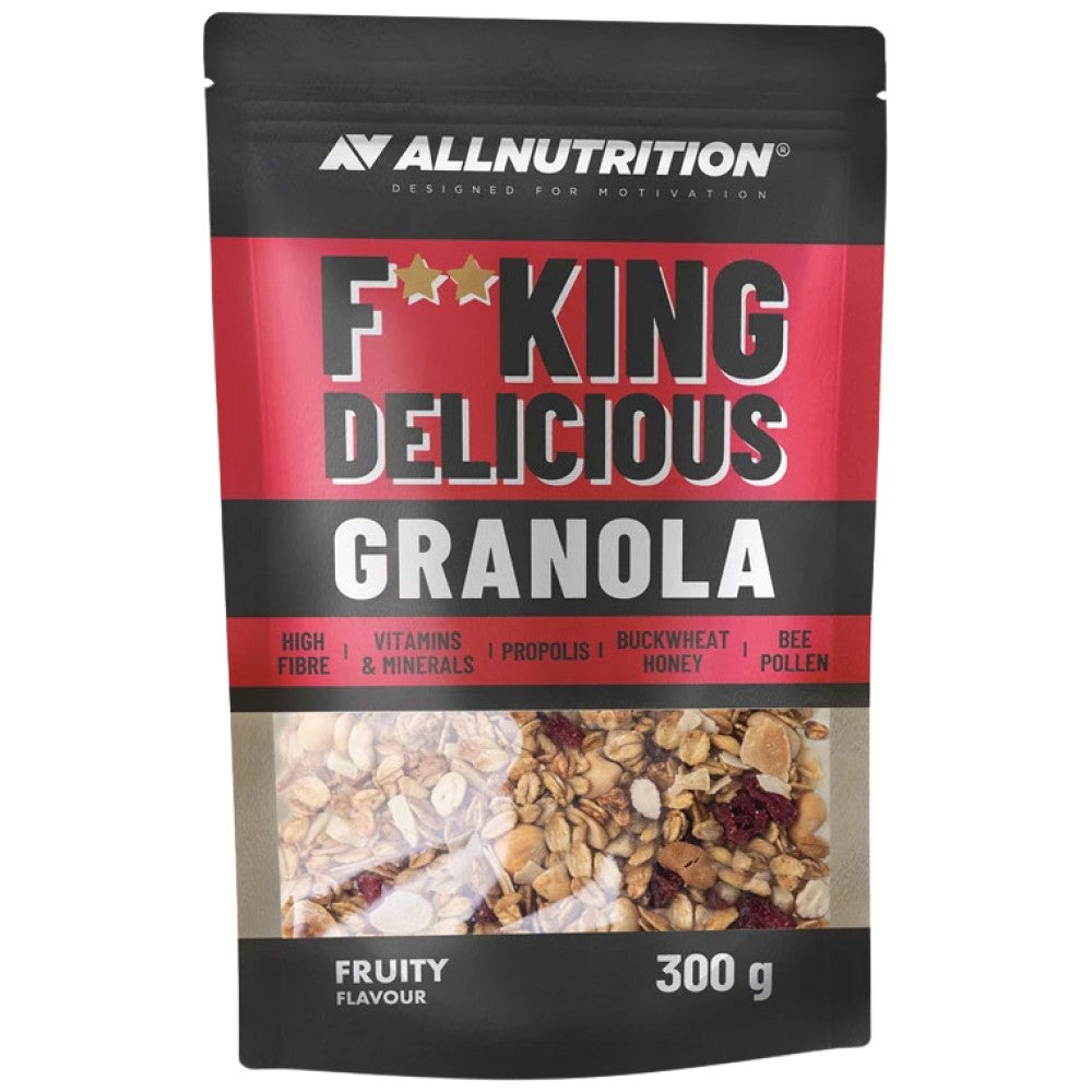 F ** βασιλιάς νόστιμο granola | Fruity - 300 γραμμάρια