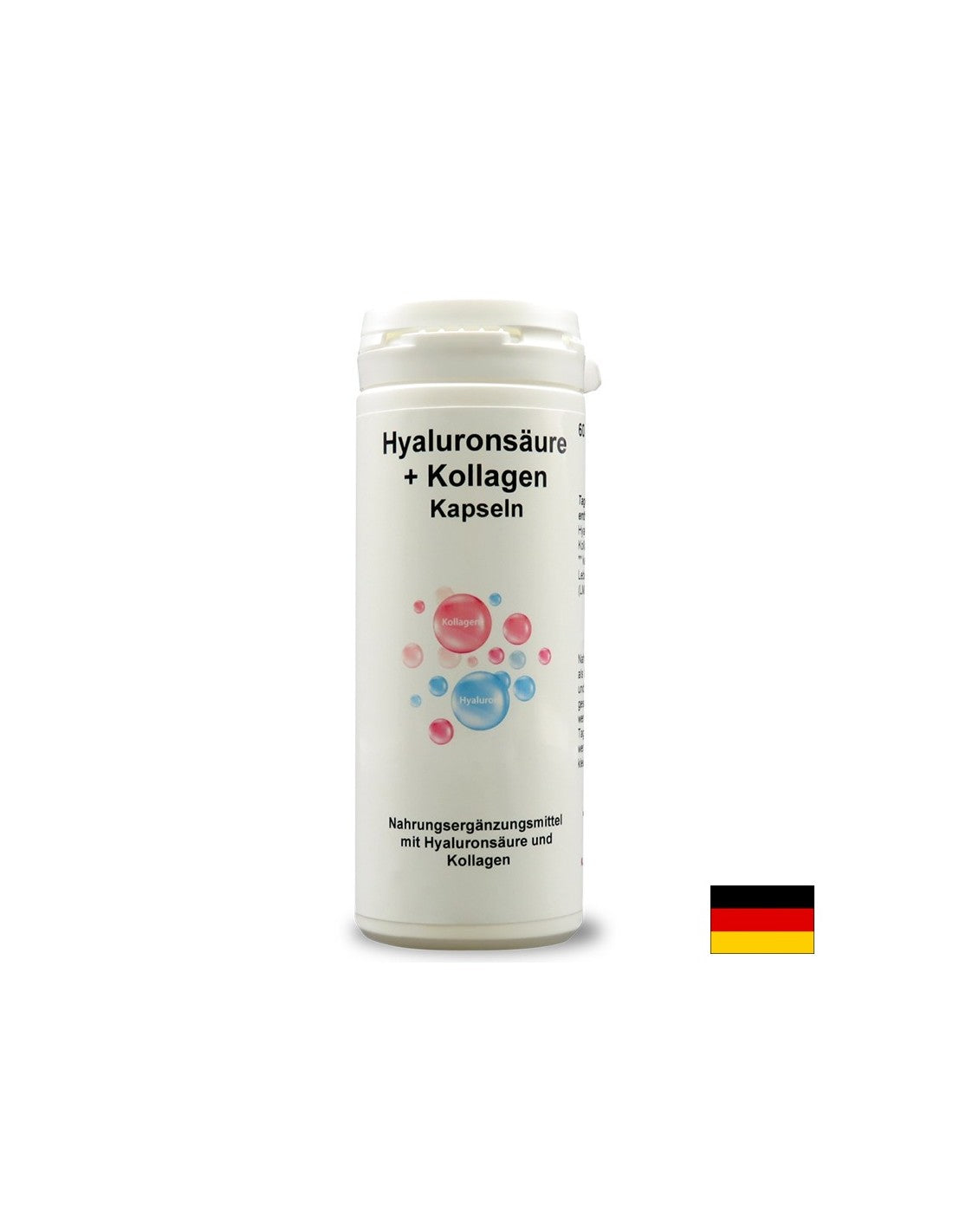 Φροντίδα δέρματος και άρθρωσης - Υαλουρονικό οξύ + κολλαγόνο, 60 κάψουλες