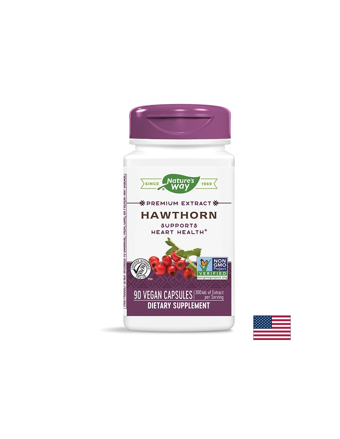 Καρδιαγγειακό σύστημα - Hawthorn - Premium Extract, 90 κάψουλες