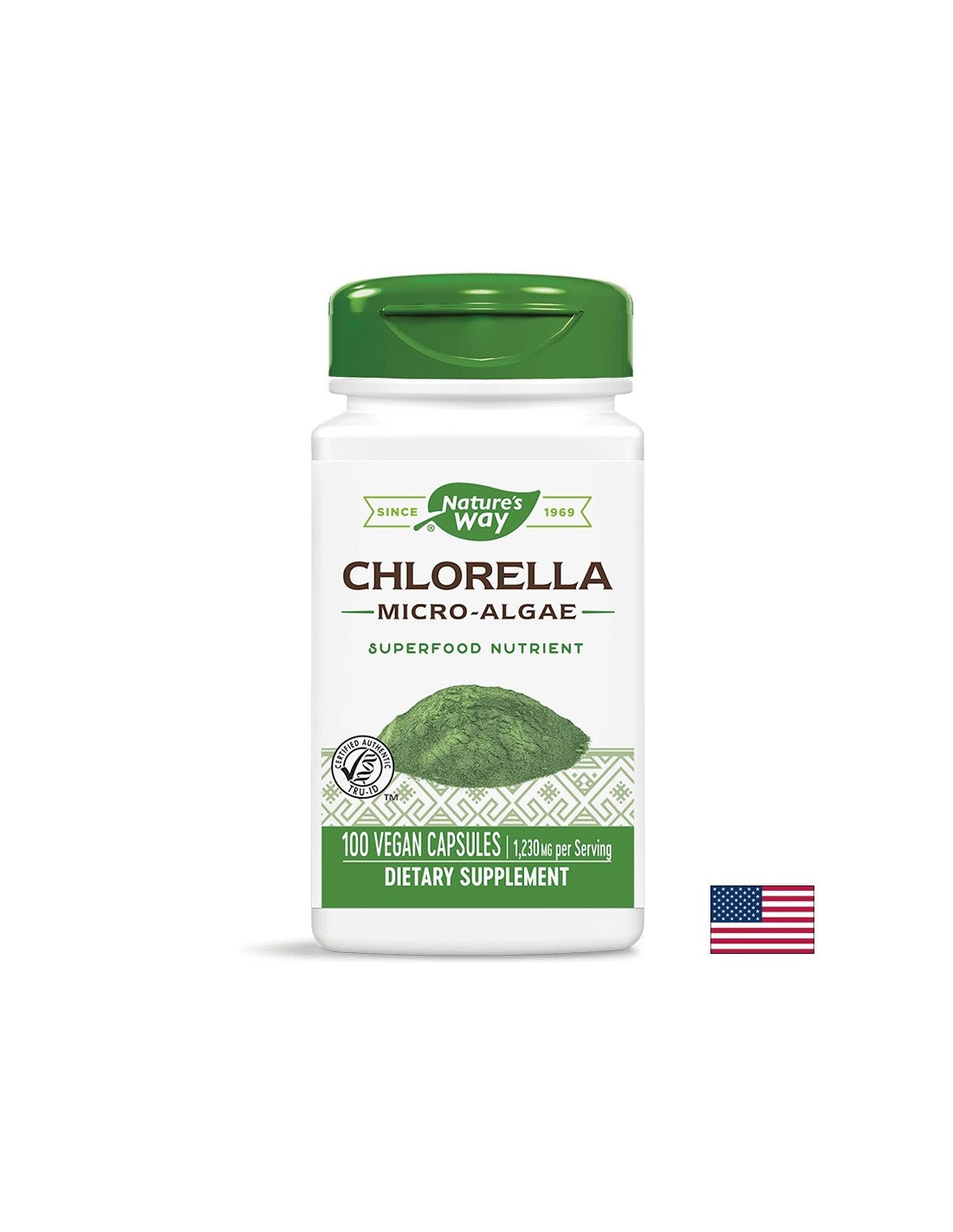 Chlorella 410 mg - 100 κάψουλες