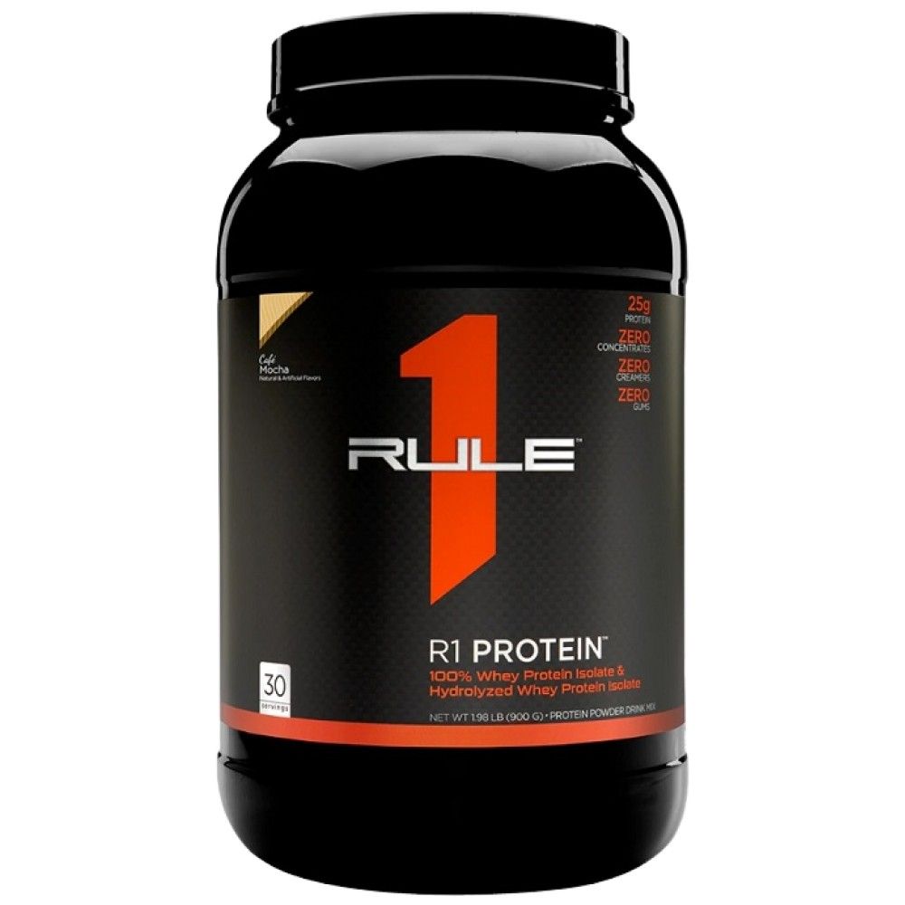 R1 πρωτεΐνη | 100% Whey απομόνωση & υδρολύματος ορού γάλακτος - 855-930 γραμμάρια