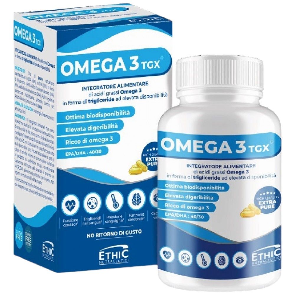 Ωμέγα 3TGX | Με 70% ωμέγα -3 - 180 softgels