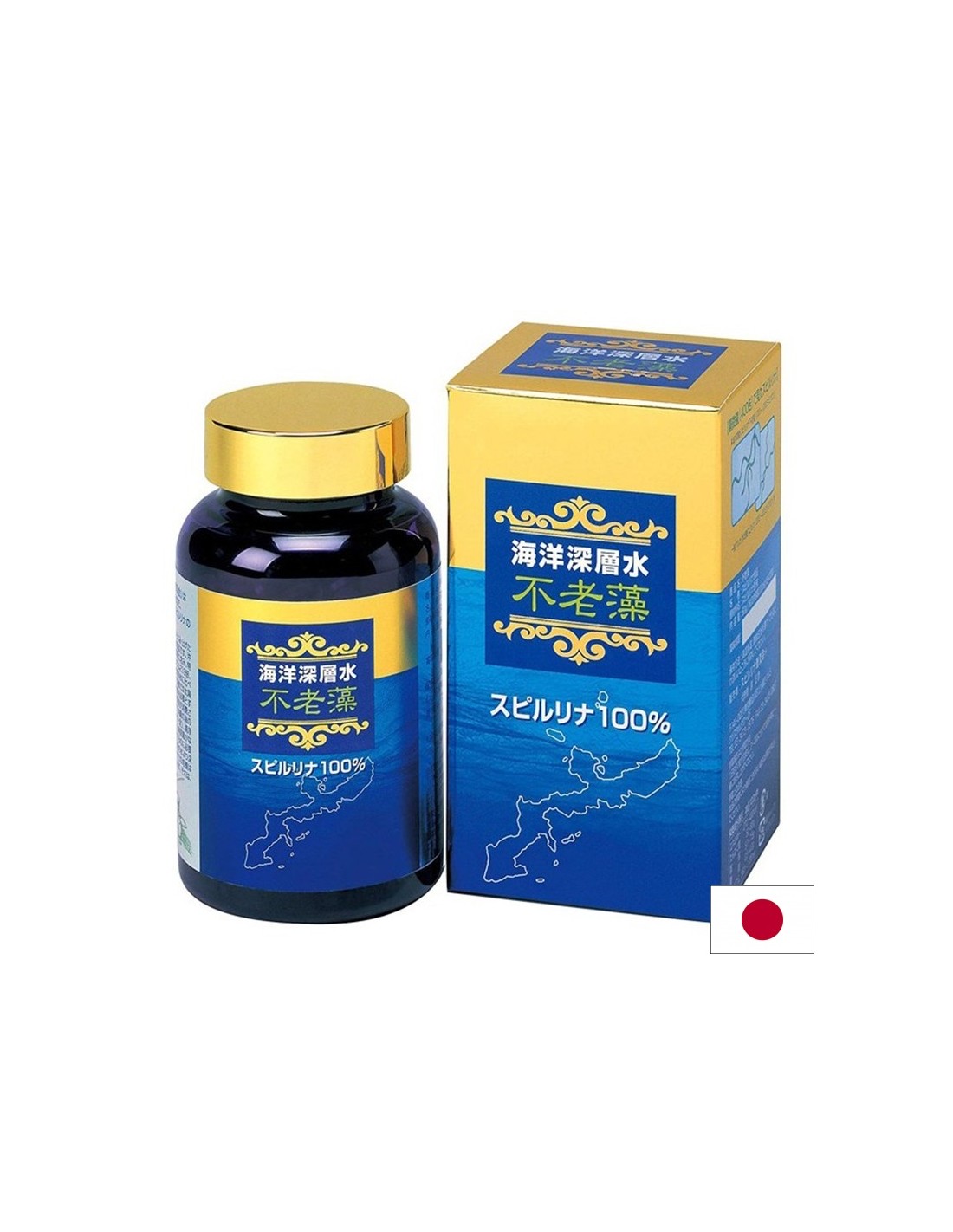 Ιαπωνική σπιρουλίνα furousou με υψηλή συγκέντρωση - για αναιμία και κόπωση, 600 δισκία